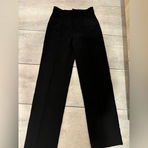 Black zara trousers (effortless pants style) Size S
